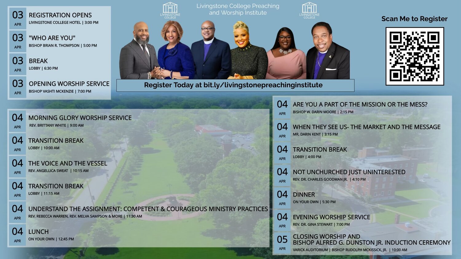 Livingstone College to Host Preaching and Worship Institute - Image