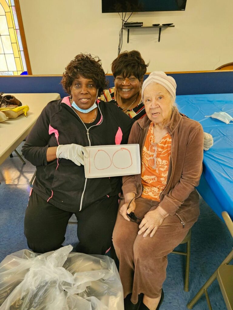 Wallace Temple A.M.E. Zion Church of Anderson, Indiana makes a GLOBAL IMPACT with their Shoe Drive Fundraiser
