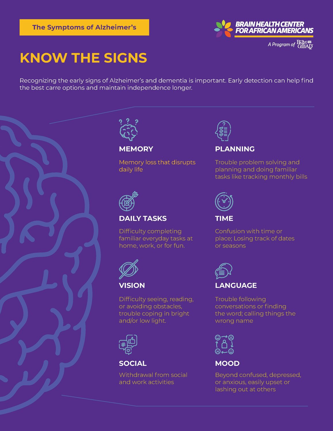 June is Alzheimer’s Disease and Brain Health Awareness Month - Image
