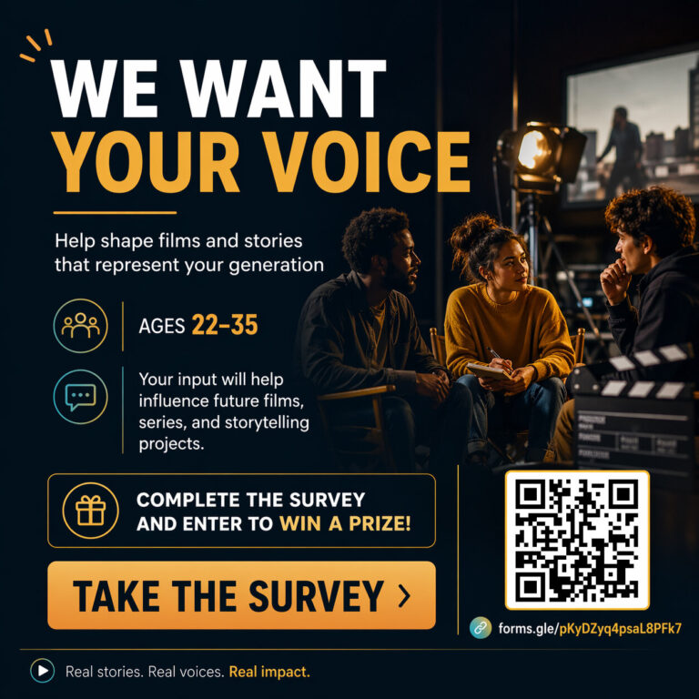 WE WANT YOUR VOICE